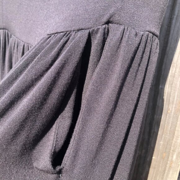Athleta XS Black Pants Leggings Studio Salutation Cropped Joggers High Waisted - Picture 9 of 11